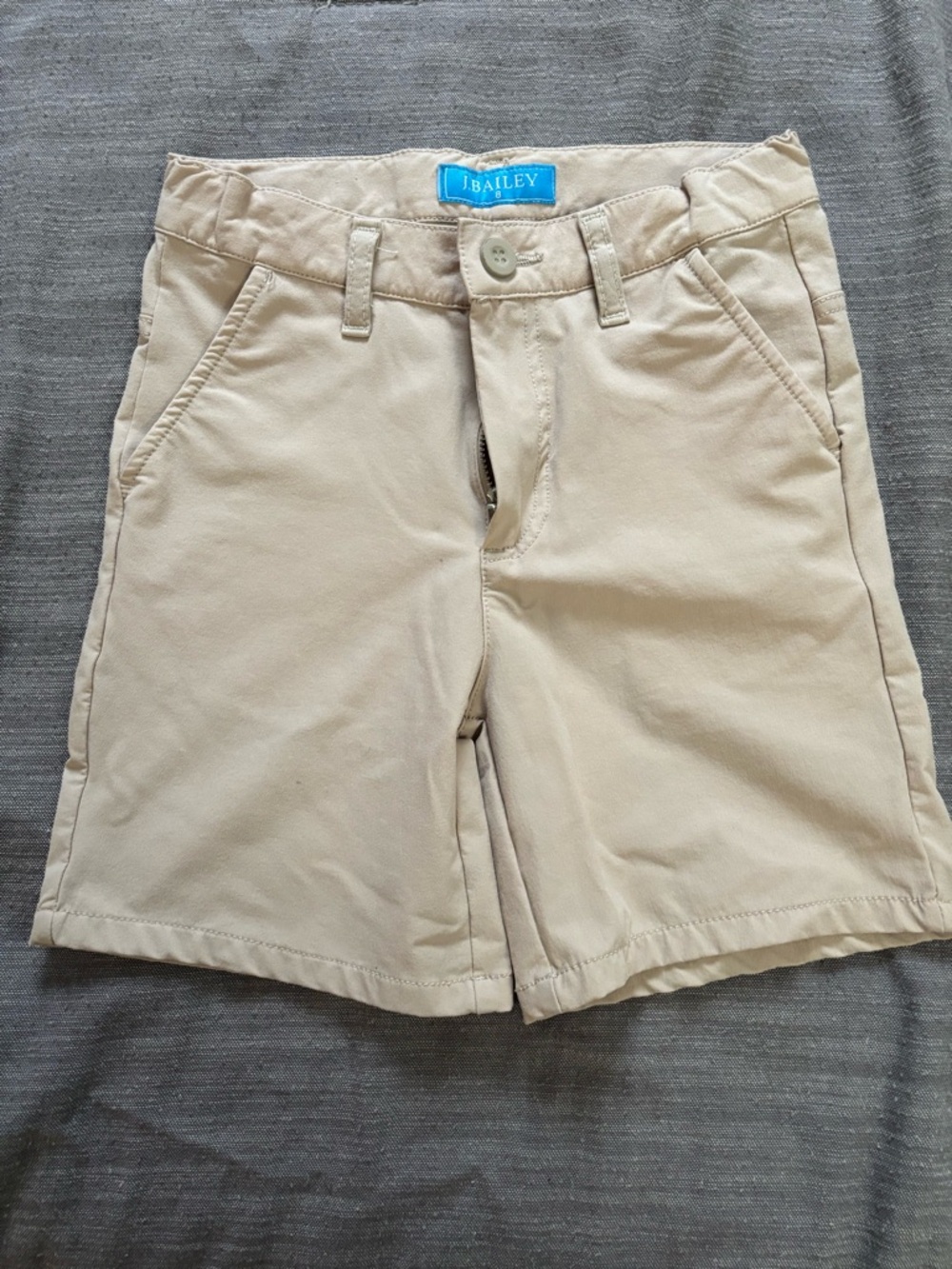 J. Bailey Kids Khaki Cotton Shorts